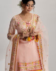 Aditi Rao Hydari In Friya Short Kurta Sharara Set