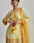 Friya Short Kurta Sharara Set