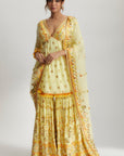 Sophie Peplum With Sharara Set