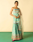 Dhriaa Strappy Set - Aqua