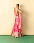 Labdhi Saree Set - Pink