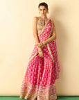 Labdhi Saree Set - Pink