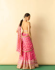 Labdhi Saree Set - Pink