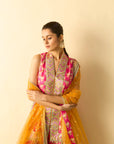 Aarvi Sharara Set - Pink