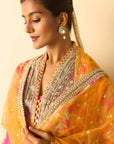 Binita Pallazo Set - Pink