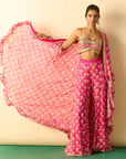 Dharika Cape Set - Pink