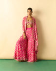 Dharika Cape Set - Pink