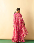 Dharika Cape Set - Pink
