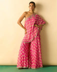 Chhavi One Shoulder Set - Pink