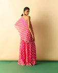 Chhavi One Shoulder Set - Pink