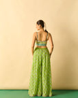 Dharika Cape Set - Lime Green