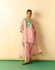 Zarnish Farshi Set - Soft Pink