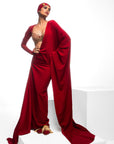 The Manhattan Cocktail Saree
