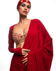 The Manhattan Cocktail Saree