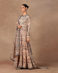 Rose Pink Anarkali Set | Muraqqa