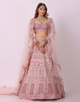 Pink Bridal Lehenga Set