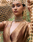 Kanthi Anarkali and Sheeshya Veil Set