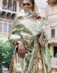 Kiran Sona Chandi Lehenga Set