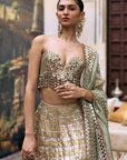 Kiran Sona Chandi Lehenga Set
