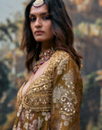 Shriphal Peplum Sharara Set