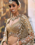Mangalmurti Lehenga Set With Jaal