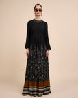 Noir - Ochre Anarkali