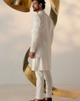Dreamy Ivory Bandhgala Set