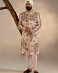 Shell-pink Sherwani