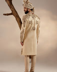 Frosted Almond Sherwani Set