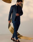 Beryl Blue Short Jacket