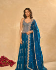 Amal Lehenga In Blue