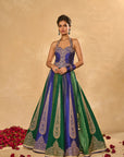 Blue Naina Lehenga