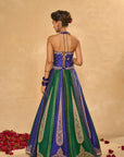 Blue Naina Lehenga
