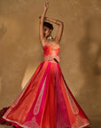 Orange Naina Lehenga