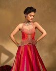 Orange Naina Lehenga
