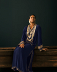 Sapphire Tidal Bloom Kaftan
