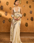 Rainbow Muse Gota Saree