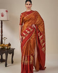 Rust The Heirloom Saree