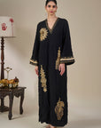 Black Ambi Bloom Kaftan