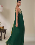 Green Celestial Moonfall Kaftan