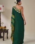 Green Celestial Moonfall Kaftan