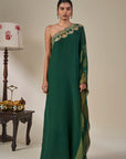 Green Celestial Moonfall Kaftan