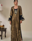 Black Palm Pillar Kaftan
