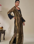 Black Palm Pillar Kaftan