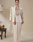 Ivory Malabar Golden Tales Skirt Set