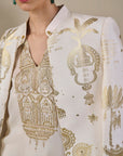 Ivory Malabar Golden Tales Skirt Set