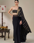 Midnight Moonline Drape Saree
