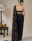 Midnight Moonline Drape Saree