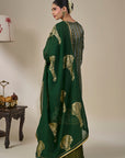 Green Kera Palm Anarkali Set