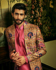 Shadin Kurta And Jacket Set